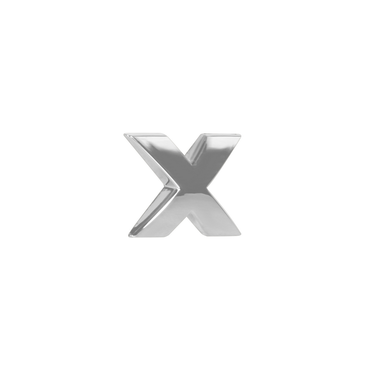 LETTER-H-RUS Буква "Х" (кириллица) хромированная купить с доставкой
